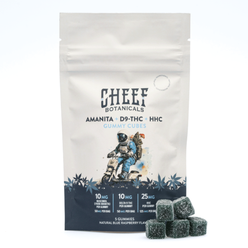 Cheef Botanicals Amanita + HHC + Delta 9 Gummies