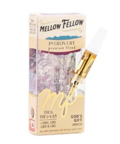Mellow Fellow Introvert Blend – God’s Gift 2g Vape Cartridge